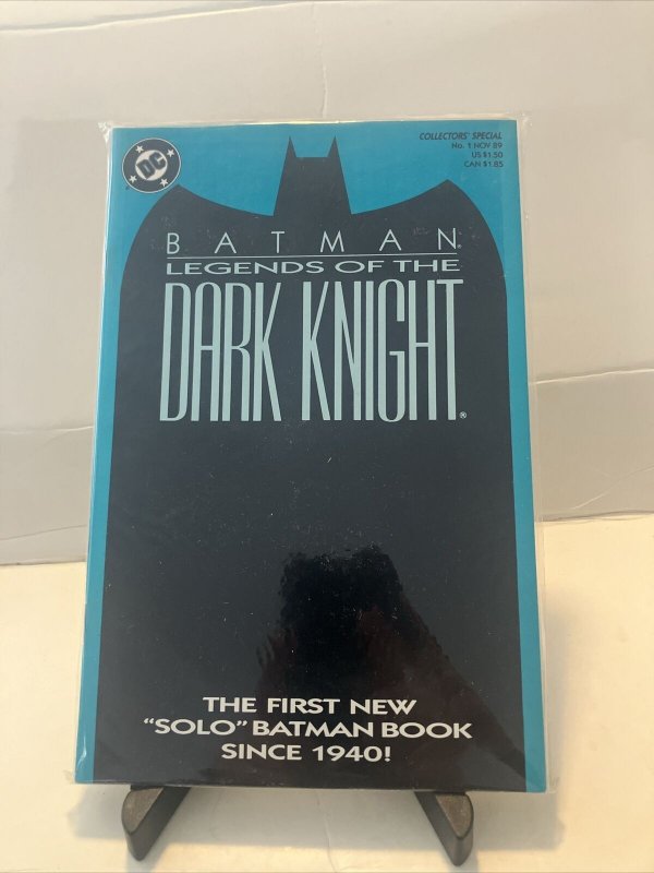 Batman Legends of the Dark Knight #1 1989 Blue Cover