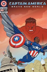 Red Hulk #1 Jacob Edgar Marvel Studios Variant VF/NM