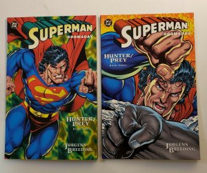 Superman Doomsday 1-3 Complete Set Hunter/Prey NM Prestige Comic Format