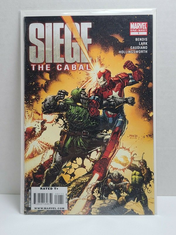 SIEGE The Cabal #1 Loki Marvel One-Shot Brian Michael Bendis  (2010, Marvel) C3