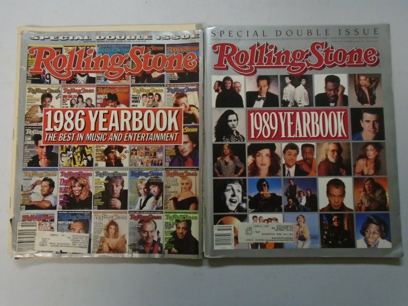 Rolling Stone Magazine Yearbooks 4 different (1986-2007)