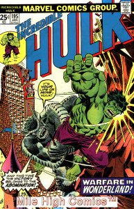 HULK  (1962 Series) (#1-6, #102-474, #600-635)(INCREDIBLE)(MV) #195 Fine