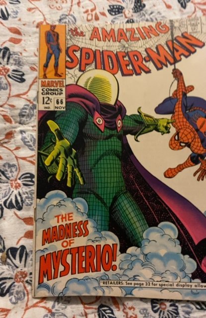 The Amazing Spider-Man #66 (1968)Mysterious app