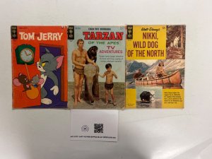 3 Indie Comics Tom & Jerry # 104 + Tarzan # 706 + Nikki # 412 50 JS47