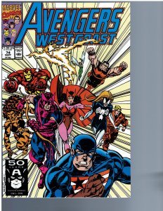 Avengers West Coast #74 (1991)
