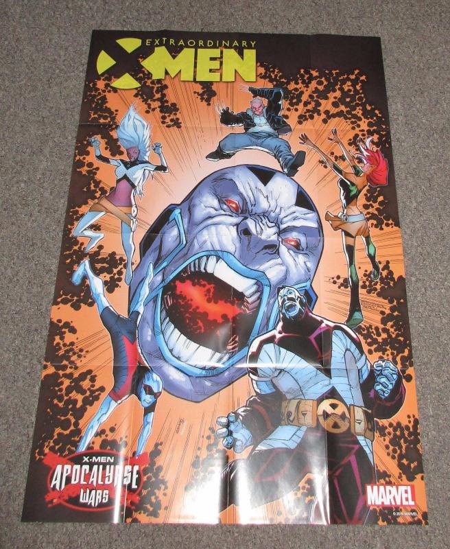 Extraordinary X-Men Apocalypse Wars Folded Promo Poster (24 x 36)