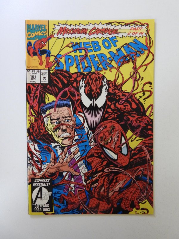 Web of Spider-Man #101 Direct Edition (1993) FN- condition