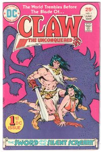 Claw the Unconquered #1 (1975) Claw the Unconquered