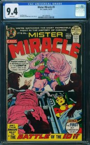 Mister Miracle #8 (1972) CGC 9.4 NM
