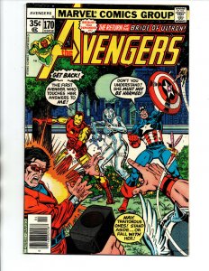 Avengers #170 newsstand - 1978 - VF