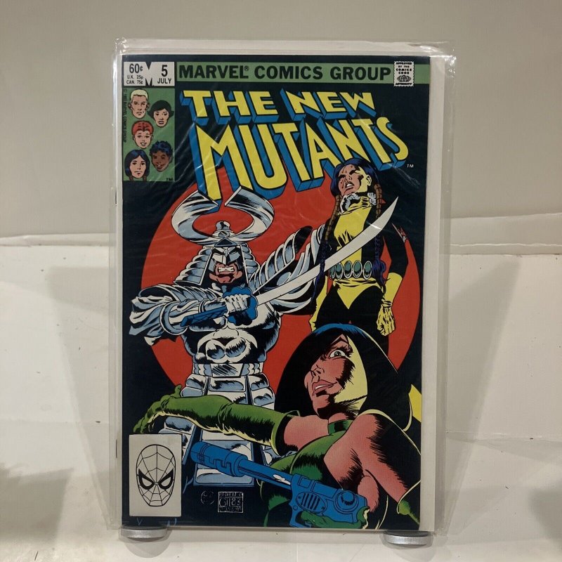 The New Mutants #5 1983 marvel Comic Book