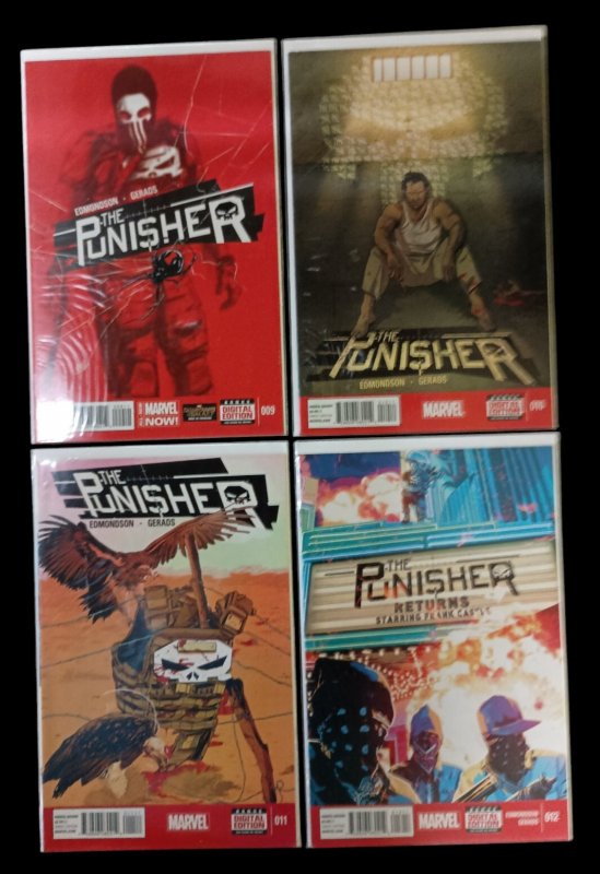 The Punisher #1-20 Run Set 2014 Complete Nathan Edmondson Secret Wars Marvel Now