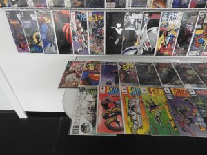 Huge Lot 150+ Comics W/ Flash, Batman, Eight Billion Genies, +More! Avg VF Cond!