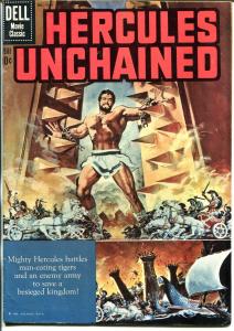 Hercules Unchained-Four Color Comics #1121-1960-Dell-Steve Reeves-FN-