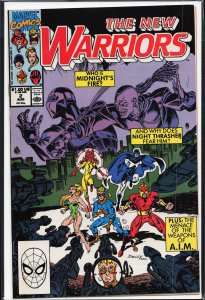 The New Warriors #2 (1990) New Warriors [Key Issue]
