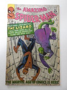 Amazing Spider-Man #6 VG+ Condition pages 5, 6, 7 have 2 in tears