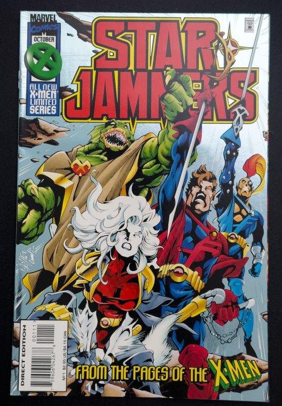 Starjammers #1 (1995) [Foil Cvr] VF/NM