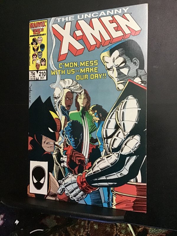 The Uncanny X-Men #210 (1986) High-Grade Mutant Massacre 1st| VF/NM Wow!