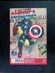 Captain America #1Phantom (7th Series) Marvel Comics 2013 NM  Phantom variant