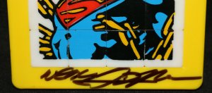 Superman Puzzle Toy - DC Comics - 1978 Signed by Neal Adams