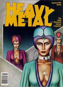 Heavy Metal #46 (Newsstand) VF ; HM | January 1981 magazine