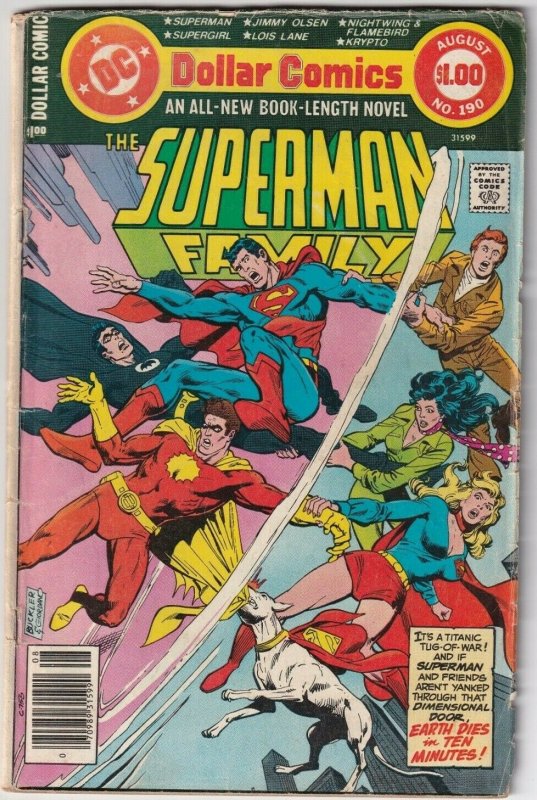 The Superman Family #190 August 1978 DC Dollar Comics