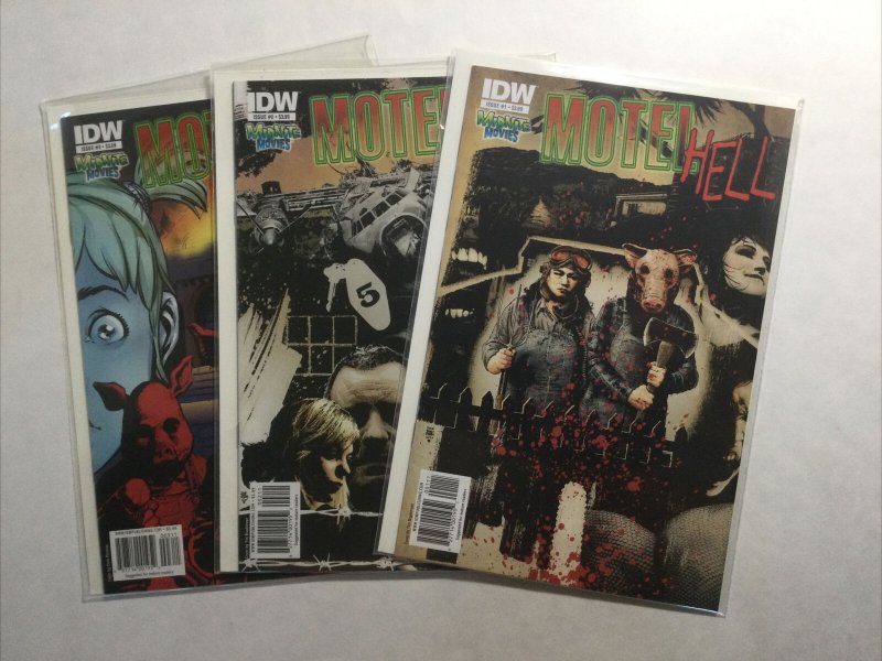 Motel Hell 1 2 3 Lot Run Set Near Mint Nm Idw