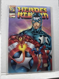 Heroes Reborn 1/2 Wizard Harris Comics with COA 1st Print 1996