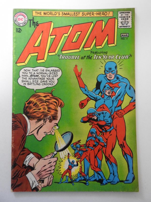 The Atom #11 (1964) VG Condition rust on staples