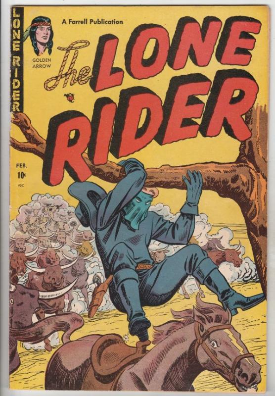 Lone Rider #6 (Feb-52) FN- Mid-Grade Lone Rider