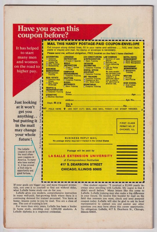 Daredevil #98 (1973) Black Widow