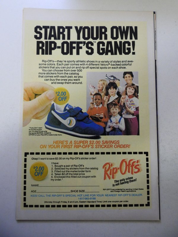 Uncanny X-Men #198 FN Condition