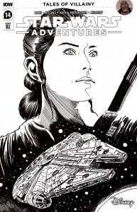 Star Wars Adventures (IDW, 2nd Series) #14C VF/NM ; IDW | RI 1:10 variant