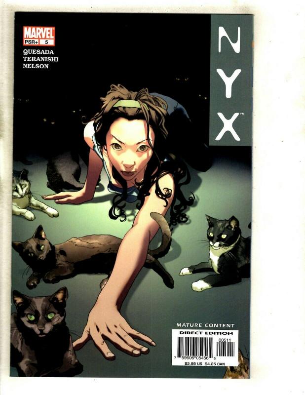 NYX # 5 NM 1st Print Marvel Comic Book X-23 Wolverine X-Men X-Force Cable SM8