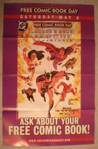 JUSTICE LEAGUE ADVENTURES Promo Poster, 22x34, Unused, more Promos in store