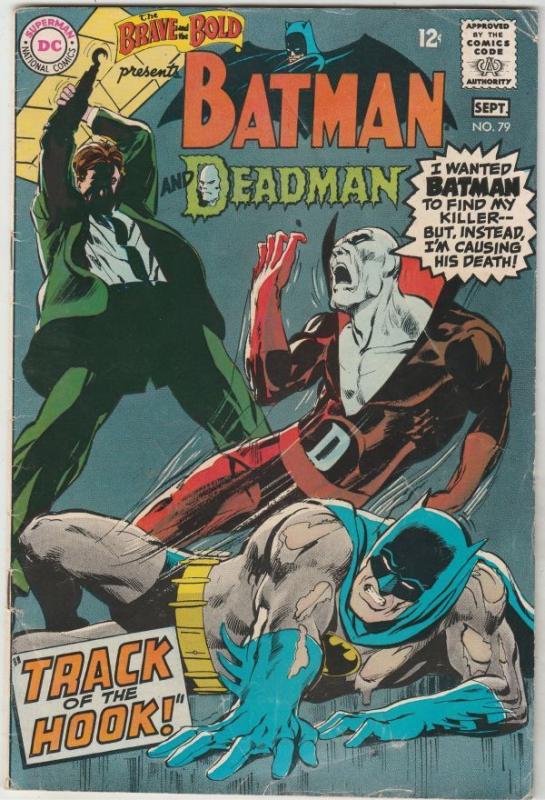 Brave and the Bold #79 Batman Deadman strict VG+ 4.5   Many more up for grabs