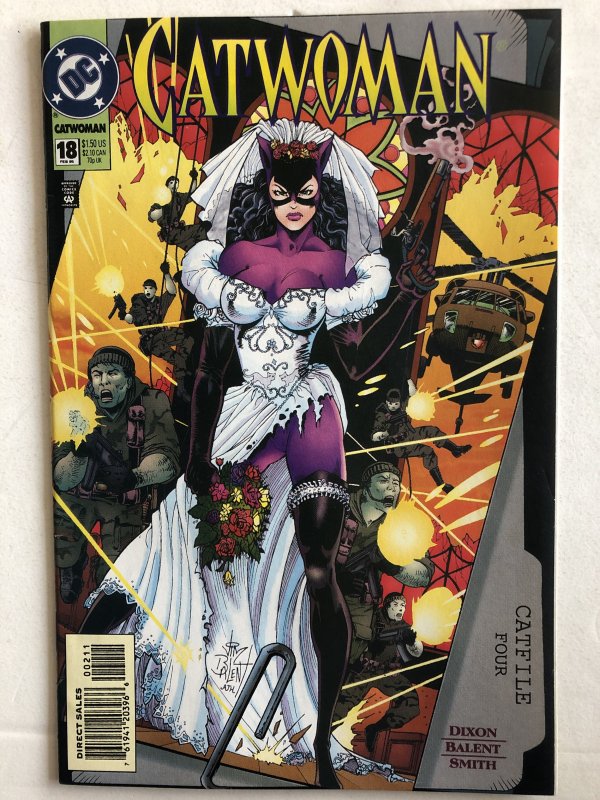 Catwoman 18,NM, fill a hole?9,15,16? Check last pic! Weird!photo neg!!!