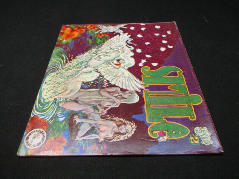 Smile #2 1972 Krupp Comic Works Underground Comic Beatles Back Cover 