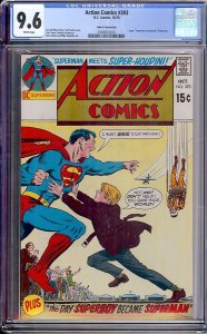 Action Comics #393 (DC, 1970) CGC 9.6 White Pages