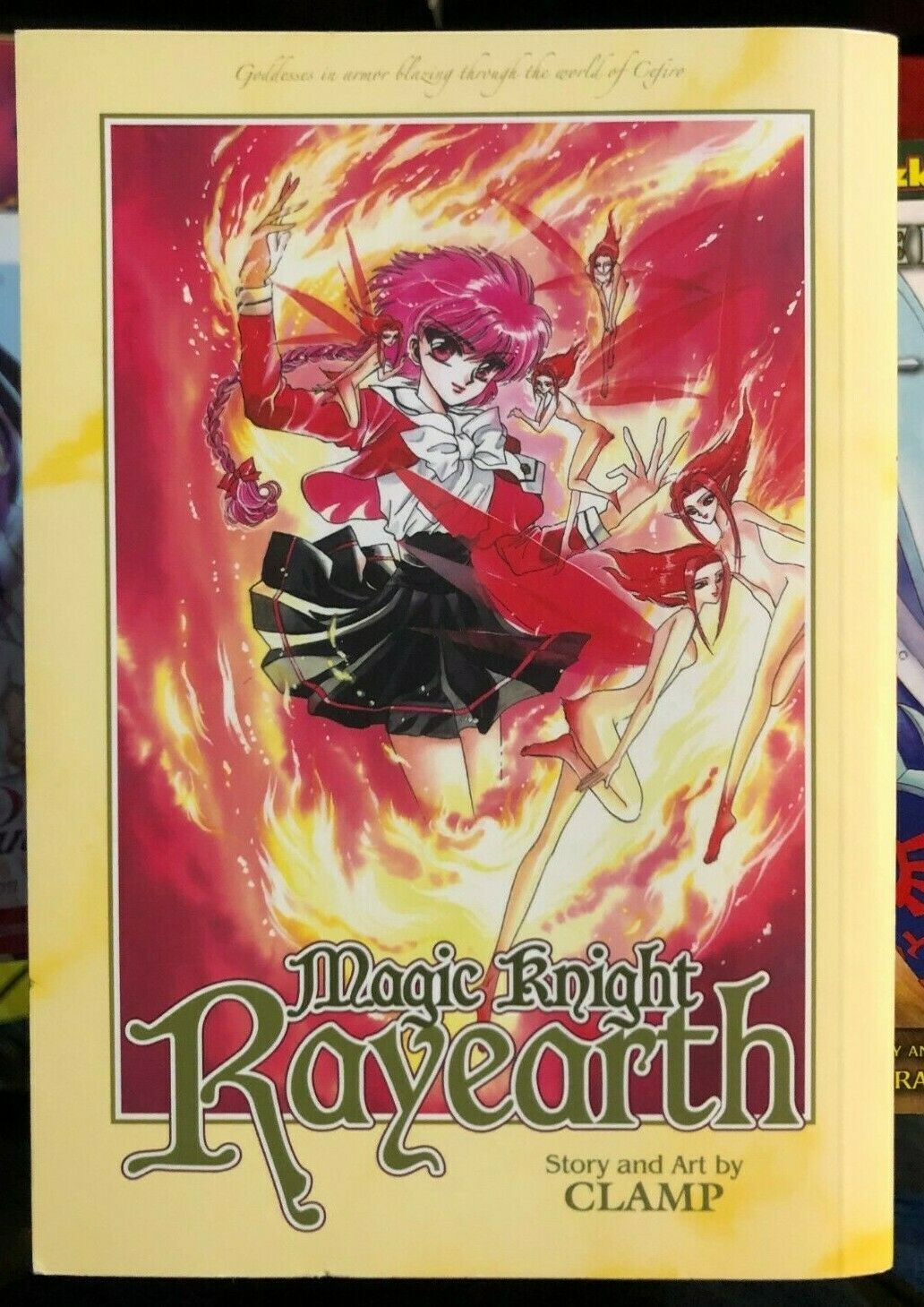 magic knight rayearth manga cover art