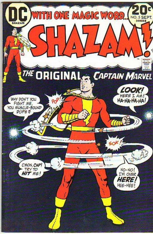 Shazam #5 (Sep-73) FN/VF Mid-High-Grade Captain Marvel