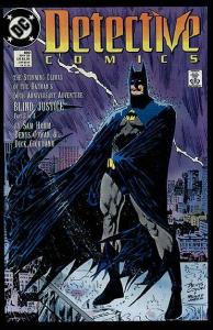 DETECTIVE 600 (2.95 CVR) VF-NM BLIND JUSTICE CONCLUSION COMICS BOOK