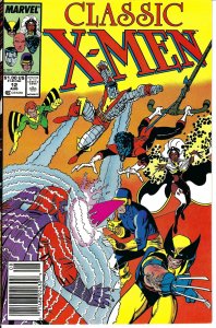 Classic X-Men #12 Newsstand Edition (1987)