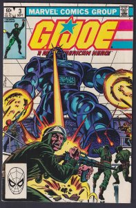 G.I. Joe A Real American Hero 3 (1983) FN 6.0 Marvel Comics