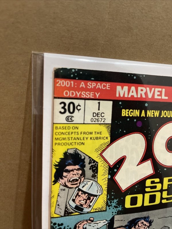 2001: SPACE ODYSSEY Comic Book, 1976 Marvel #1 Bronze Age (CB15)