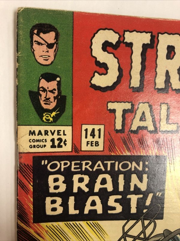 Strange Tales (1966) # 141 (Fine) | Nick Fury Doctor Strange | 1st App Mentello