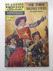 Classics Illustrated #1 (1941) HRN-146 VG+ Condition!