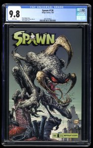 Spawn #136 CGC NM/M 9.8 White Pages Greg Capullo Cover!