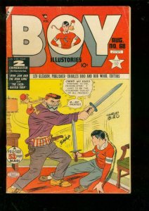 BOY COMICS #68 1951-CHARLES BIRO-IRON JAW-CRIMEBUSTER VG/FN