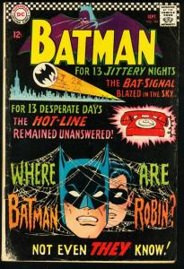 BATMAN #184-1966-DC-good/very good G/VG